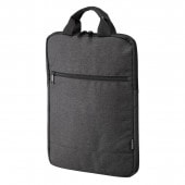 [IN-SCL15GY] 取っ手付きPCインナーケース(縦型)|バック・ケース|OAファニチャー・アクセサリ