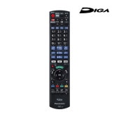 [N2QAYB001249] 保守部品 BD/DVDレコーダー「DIGA」用リモコン (対応機種:DMR-2W101 DMR-2W201 DMR-2W51)★|ヘッドホン・AVアクセサリ|AV機器