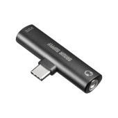 [MM-ADUSBTC2] Type-Cオーディオ変換アダプタ(USB PD対応)|ケーブル(OAファニチャー・アクセサリ)|OAファニチャー・アクセサリ