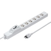 [TAP-BR36LN-5] 漏電ブレーカータップ(3P・6個口・5m)|電源関連(OAファニチャー・アクセサリ)|OAファニチャー・アクセサリ