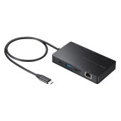 [USB-DKM3BK] USB Type-C ドッキングステーション|その他(OAファニチャー・アクセサリ)|OAファニチャー・アクセサリ