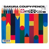 [FY18] クーピーペンシル18色(缶入)|鉛筆・色鉛筆・クレヨン|文具・オフィス機器