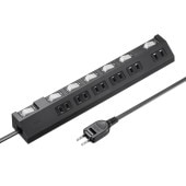 [TAP-S30-2BK] 節電タップ|電源関連(OAファニチャー・アクセサリ)|OAファニチャー・アクセサリ