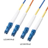 [HKB-CSLCLC1-100] コード集合型光ファイバケーブル(シングルモード、LC×2-LC×2、100m)|LAN(OAファニチャー・アクセサリ)|OAファニチャー・アクセサリ