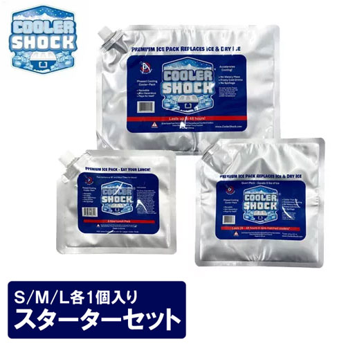 [COOLERSHOCK-ST] ���ò�������� COOLER SHOCK �������������å� S M L ��1�� SET �����顼����å� ����� ���� ���եȡ�
