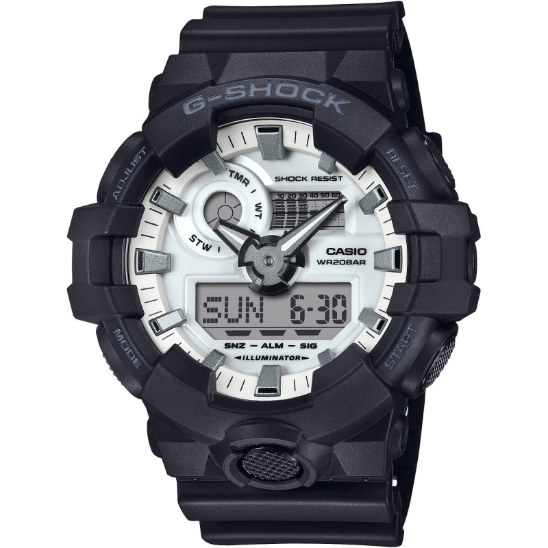 [GA-700WD-1AJF] G-SHOCK Black and Brilliant White ���������ʡ�