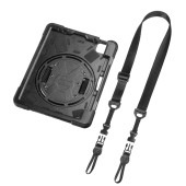 [PDA-IPAD1717BK2] iPad Air 11インチ(M2/2024)用耐衝撃ケース|情報機器|家電