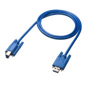 [USB-3HFAKU10] USB-3HFA専用ネジ付き5Gbpsケーブル|ケーブル(OAファニチャー・アクセサリ)|OAファニチャー・アクセサリ