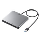 [USB-CVU3HD7] USB-HDMIディスプレイアダプタ(4K対応・4画面出力)|その他(OAファニチャー・アクセサリ)|OAファニチャー・アクセサリ