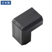 [CA-KK22BKD] CA-KK22BK用ケーブルカバー(幅22mm、出角、ブラック)|ケーブルアクセサリ|OAファニチャー・アクセサリ