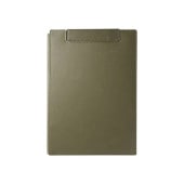[1932LU-OL] レザフェスU クリップボード(カバ-付) オリ-ブ A4ヨコ型(短辺とじ)|その他(文具)|文具・オフィス機器