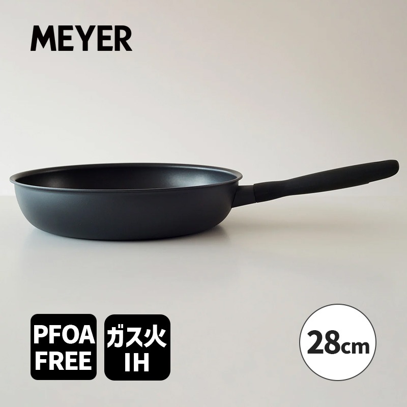 [MNH-P28] �ե饤�ѥ� 28cm �ޥ��䡼 �ߥåɥʥ��� MIDNIGHT IH�б� �������б� PFOA�ե꡼ ����ߥ˥����� �ե��Ǽ���ù� ���������ʡ�