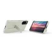 [XQZ-CBCQ-C] Style Cover with Stand for Xperia 5 IV Ecru White★|情報機器|家電