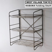 [4589824362113] HABANA FOLDING SHELF �ϥХ� �ե�����ǥ��󥰥������ �������󥷥���� ��Ǽ ���� ���ꥢ������