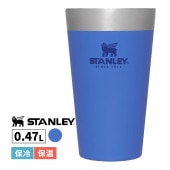 [02282-383] スタッキング真空パイント 0.47L アイリスブルー スタンレー 水筒 アウトドア キャンプ おしゃれ マグボトル コップ カップ★|キッチン雑貨|生活雑貨