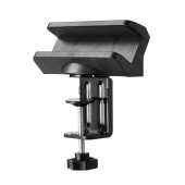 [TAP-CLAMP1BK] 電源タップデスククランプ式回転型固定ホルダー|デスク・ラックアクセサリ|OAファニチャー・アクセサリ