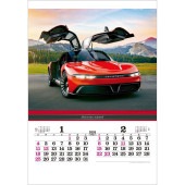 [TD-540-2026] トーハン・DX スーパー・スポーツカー フイルム 2026年|その他(文具)|文具・オフィス機器