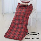 [NA-21SHZ-RE] 脚入れヒーター レッドチェック|季節家電|家電
