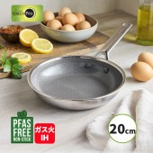 [CC010627-104] �ե饤�ѥ� 20cm APEX IH���������б� PFAS�ե꡼ �ե����Ի��� GREENPAN �������б� Ĵ����� ���å������ʡ�