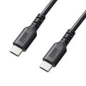 [KU-CCP6010TK2] USB 2.0 Type-C�����֥�(C-C�����ȥ졼�ȡ�60W��1m)
