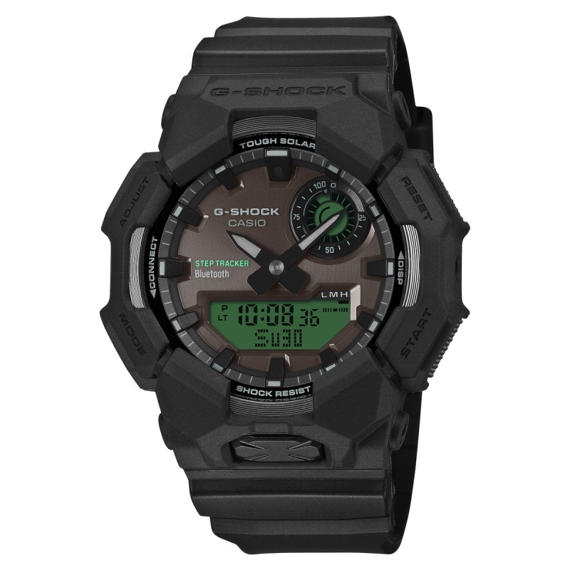 [GA-B010BEG-1AJF] G-SHOCK BLACK AND ELECTRO GREEN��