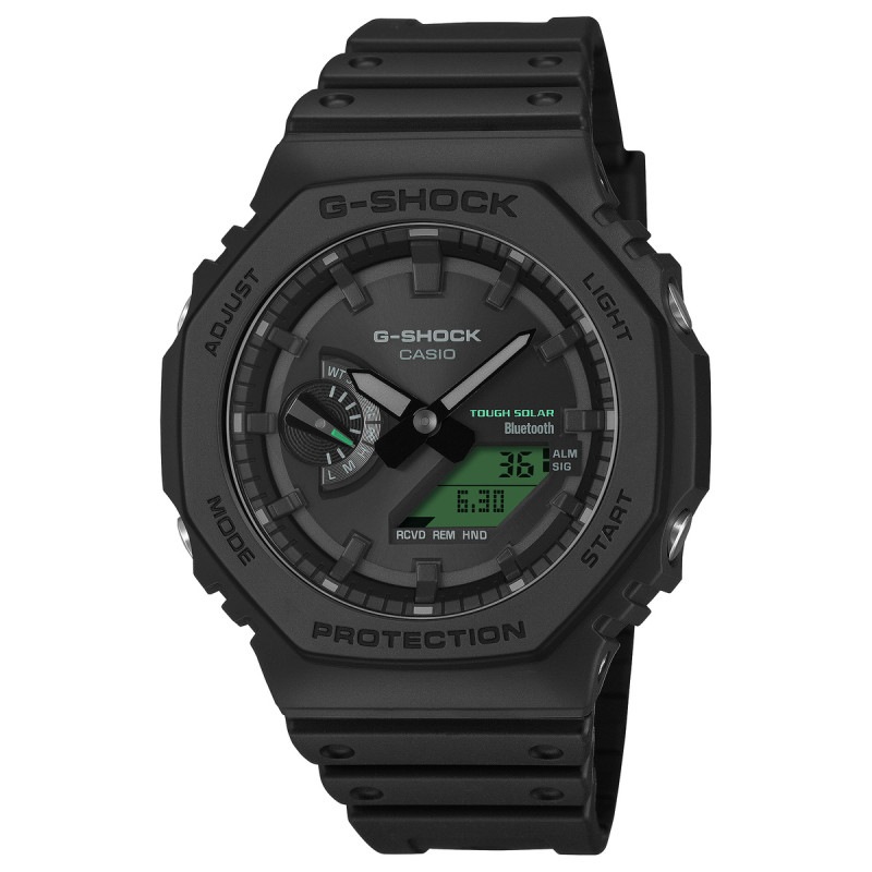 [GA-B2100BEG1AJF] G-SHOCK BLACK AND ELECTRO GREEN��
