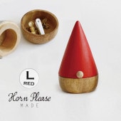 [423582RD] WOOD ����˥����� ���󥿥������� L ��å� �� RD ľ��8.5xH15cm ŷ���� �ޥ󥴡����å� ���ꥹ�ޥ� ���� ���������꡼������ ��ʪ�����