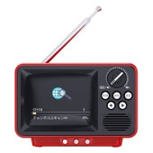 [TVR-RT1-RD] 2.8���վ��դ��ݡ����֥��󥻥��ƥ�� ��ȥ��ǥ�����TV �����ӡ�USB��ư ��å�