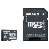 [RMSD-32GC10AB] Class10 microSDHC������ SD�Ѵ������ץ����� 32GB