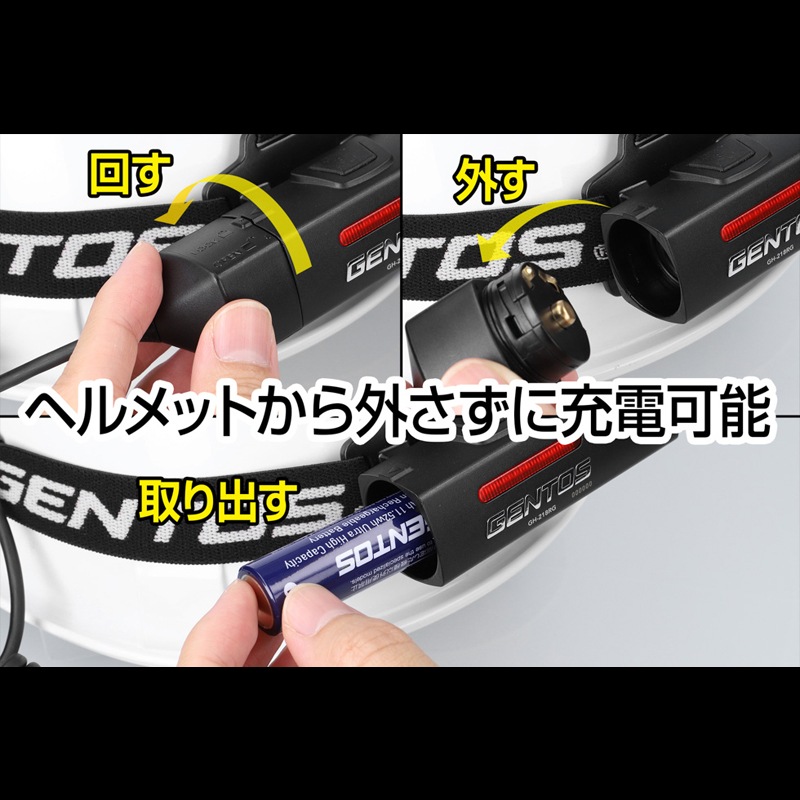 [GH-218RG] G���꡼�� �إåɥ饤�� 730lm��