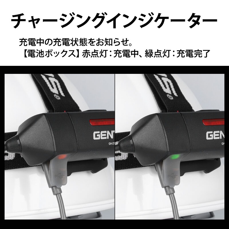 [GH-218RG] G���꡼�� �إåɥ饤�� 730lm��