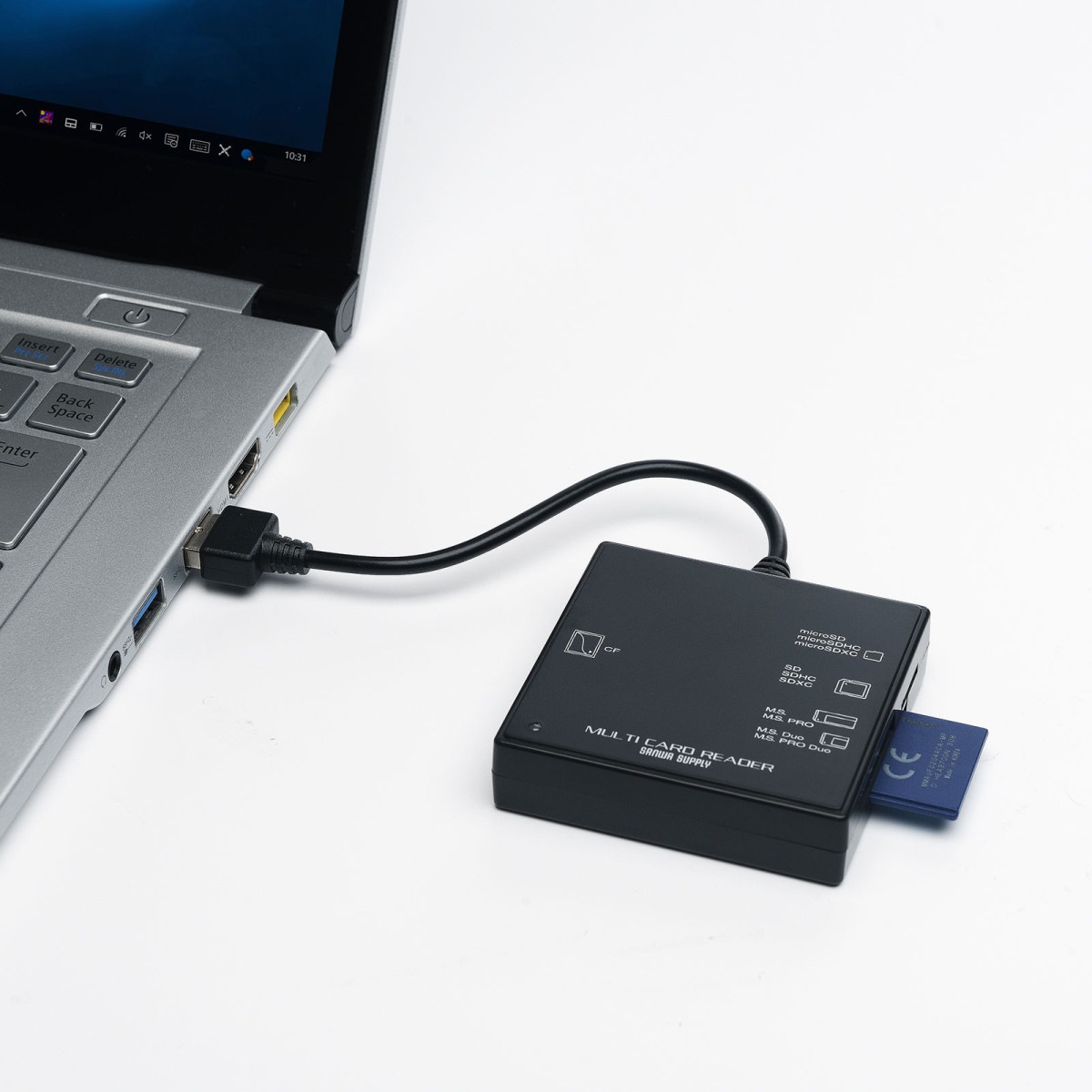 [ADR-ML23BKN] USB2.0 �����ɥ꡼����(�֥�å�)