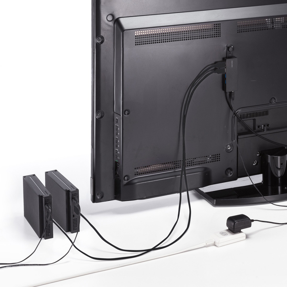 [USB-3HTV433BK] HDD��³�б� USB3.2 Gen1 4�ݡ��ȥϥ�