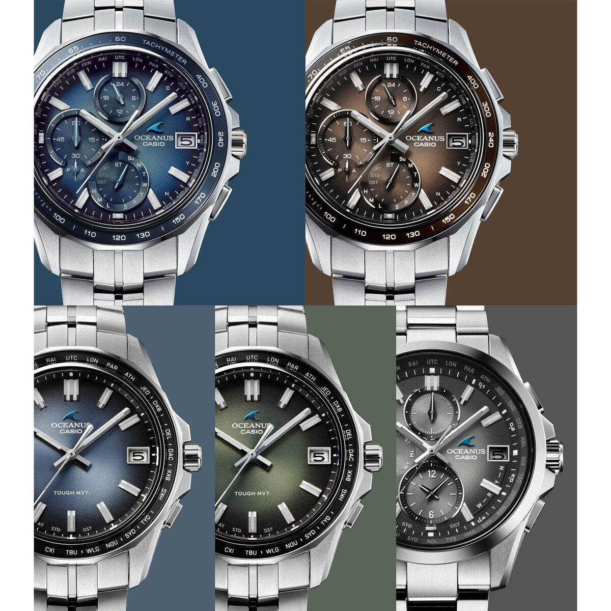 [OCW-S7000RA5AJF] OCEANUS Manta RETRO TONE COLLECTION