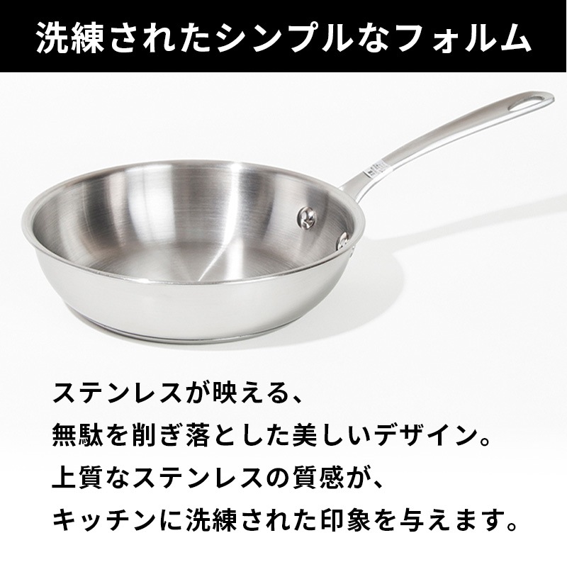 [PM-P20SSHK] �ۥ磻�ȥ������� �ե饤�ѥ� 20cm  ���ƥ�쥹 �������б� IH�б� PFAS�ե꡼ PFOA�ե꡼��