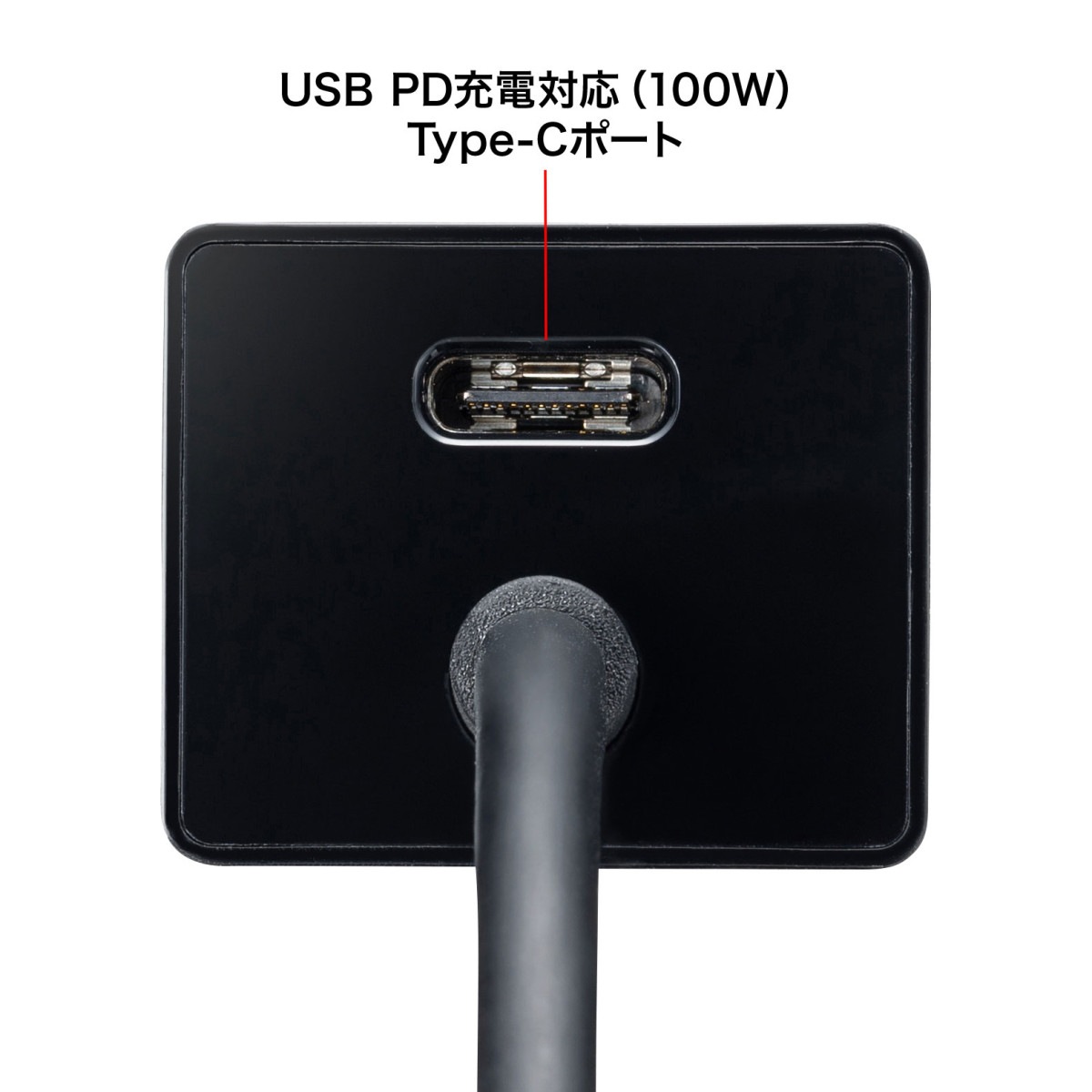 [USB-3TCH33BK] USB Type-C�ϥ��դ� �����ӥå�LAN�����ץ�