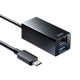 [USB-3TCH33BK] USB Type-C�ϥ��դ� �����ӥå�LAN�����ץ�