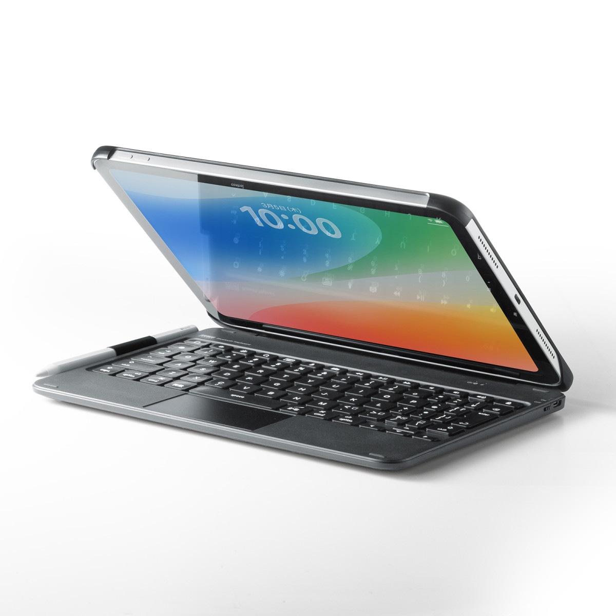 [SKB-BTIPAD5BK] A16��iPad ��10�������ѥ������դ�Bluetooth�����ܡ��� ���å��ѥå���¢ JIS����