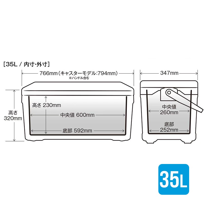 [118271] NS-B35Y ���ڡ��� �ץ�ߥ��� 350 35L ���㥹���� �ץ�ߥ���ۥ磻�� �����顼�ܥå���