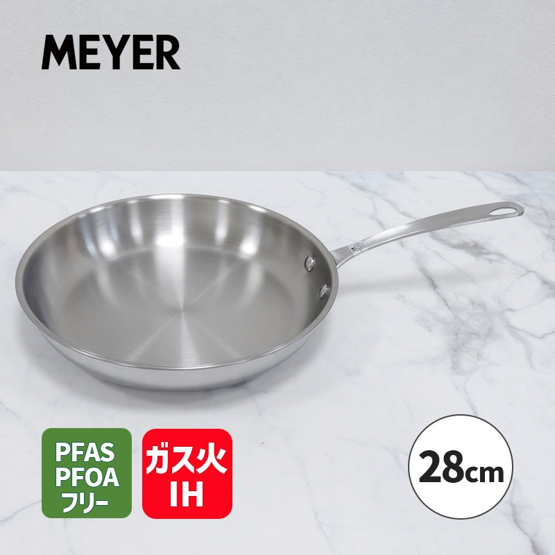 [PM-P28SSHK] �ۥ磻�ȥ������� �ե饤�ѥ� 28cm ���ƥ�쥹 �������б� IH�б� PFAS�ե꡼ PFOA�ե꡼��