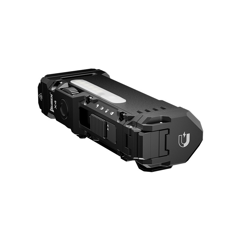 [X4-BK] LED�饤�� ���ż� ���� ���뤤 ���� �֥�å� 1500�롼���  �ϥ�ǥ��饤�� �ߥ� �ޥ��ͥå��� RGB�⡼��7���� Type-C��®���� ��ñ��� �����̥Хåƥ꡼ �ɿ��ɿ� IP68�����