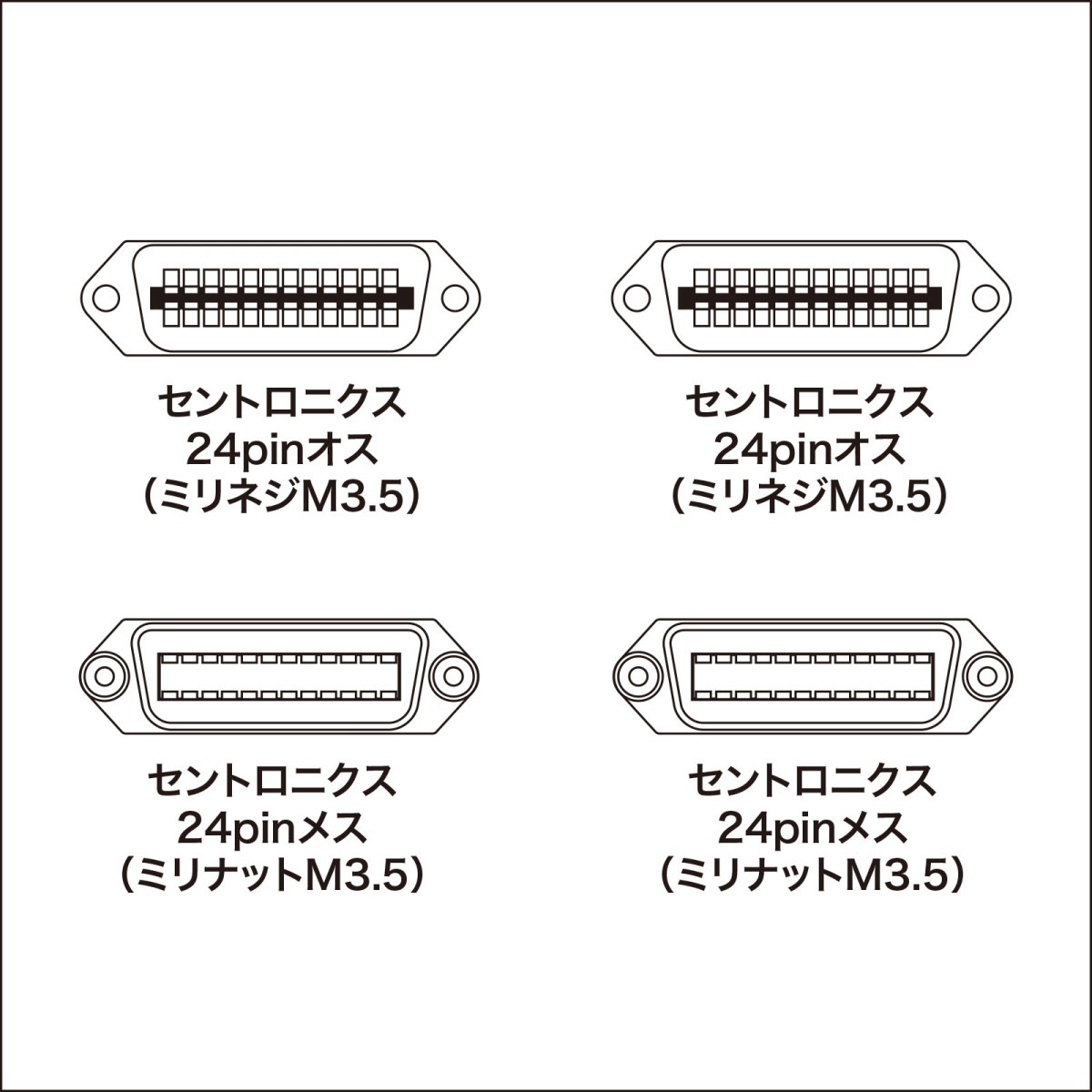 [KB-GPIB05KN2] GP-IB�����֥�(0.5m)
