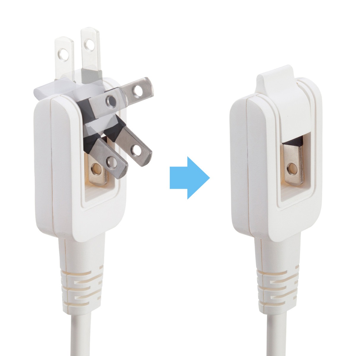 [TAP-M601W] �ޥ��������å� 2�ĸ� 0.1m �ۥ磻��