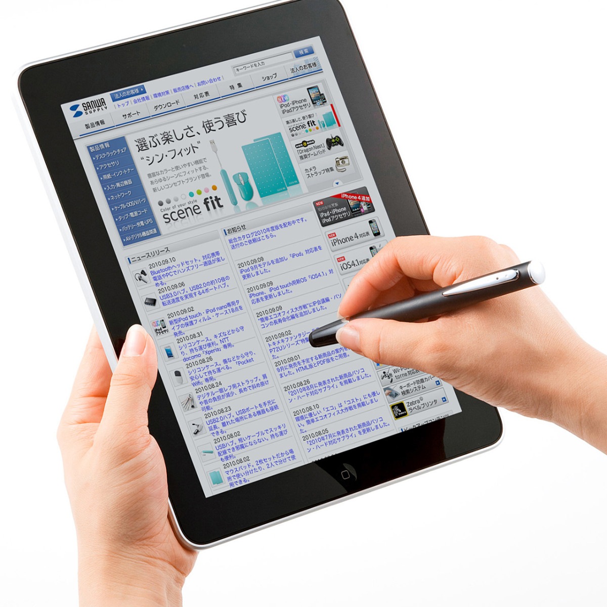 [PDA-PEN30BK] ���ޡ��ȥե���&���֥�å��ѥ��å��ڥ�(�֥�å�)