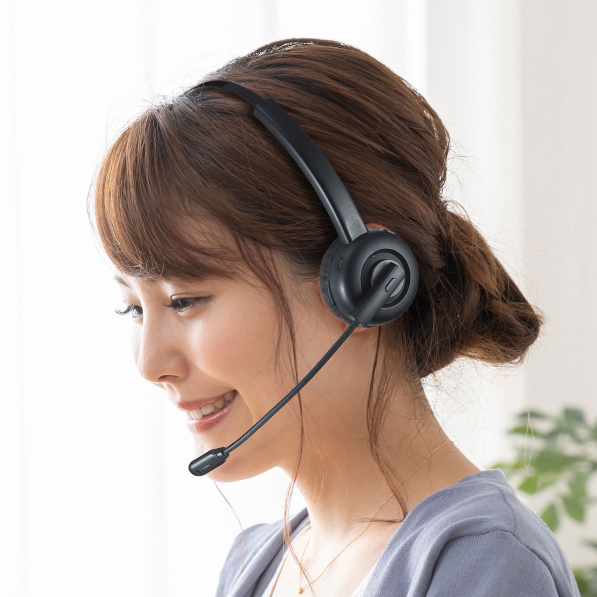 [MM-BTMH58BK] Bluetooth�إåɥ��å�(�Ҽ������С��إåɡ�ñ��ظ���)