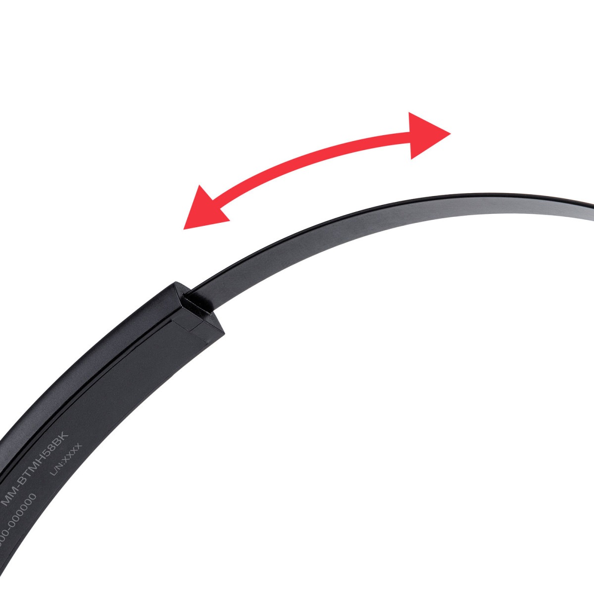 [MM-BTMH58BK] Bluetooth�إåɥ��å�(�Ҽ������С��إåɡ�ñ��ظ���)