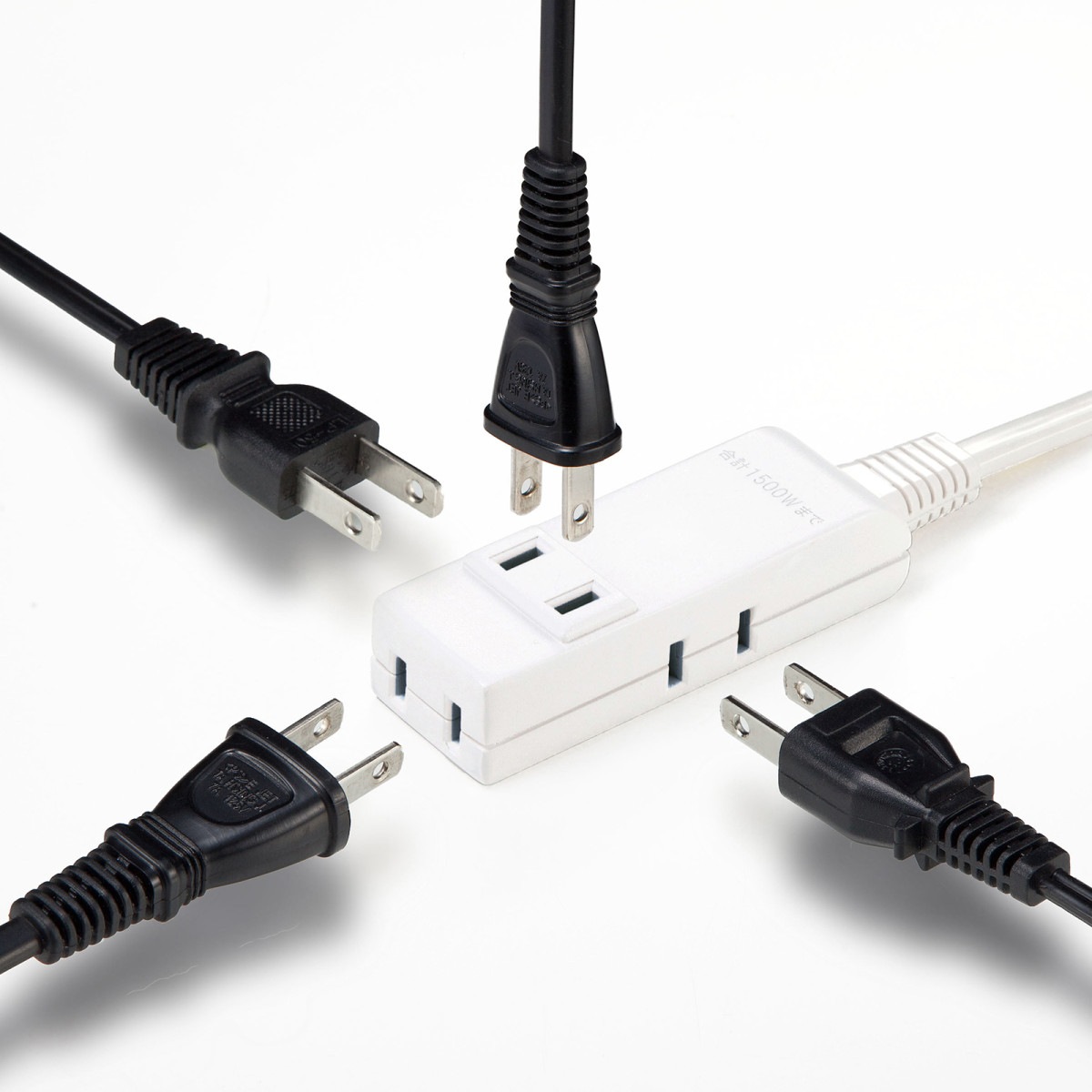 [TAP-M801W] �ޥ��������å� 4�ĸ� 0.1m �ۥ磻��