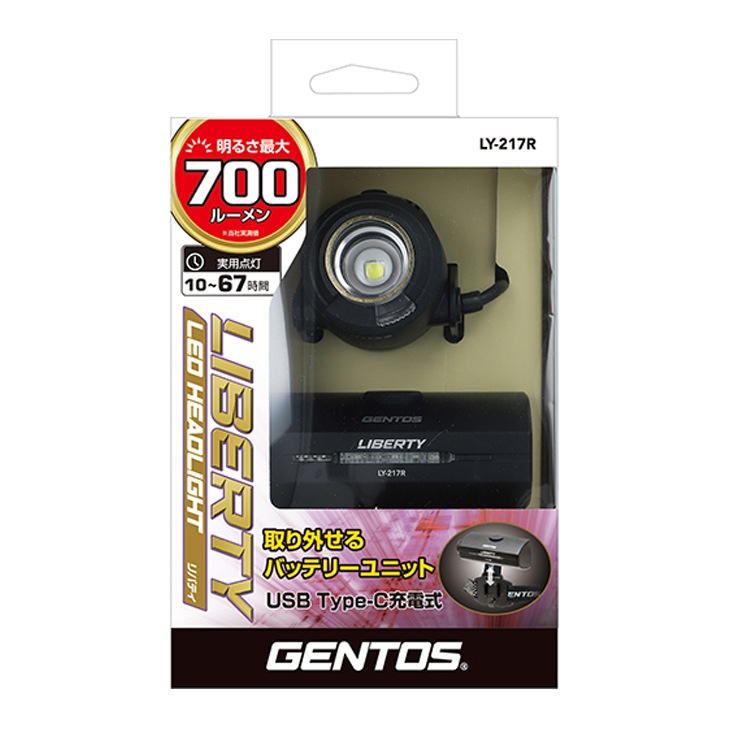 [LY-217R] LIBERTY���꡼�� �إåɥ饤�� 700lm