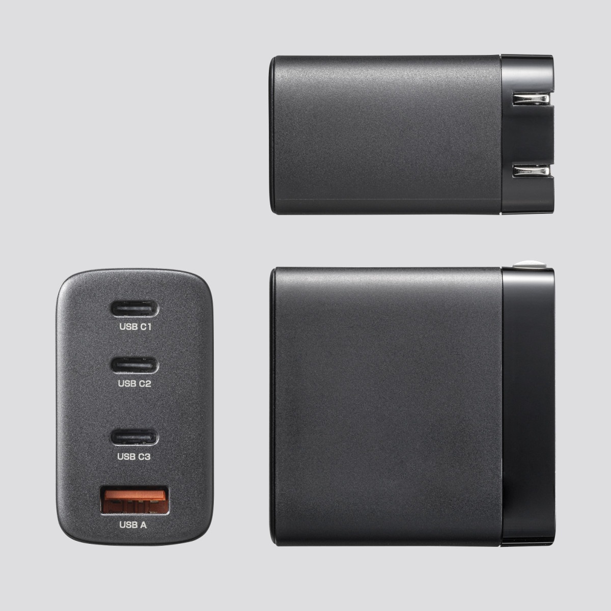 [ACA-PD107BK] USB PD�б�AC���Ŵ�(PD65W��C��3+A��1)