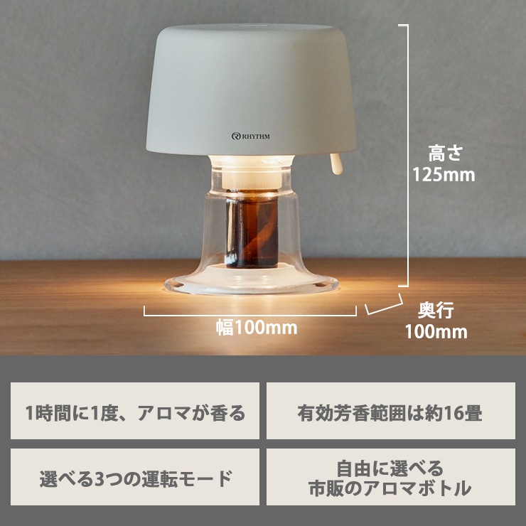 [9YYA28RH03] ե󼰥ޥǥե塼 AROMAFUN hour(ޥե󥢥) ۥ磻